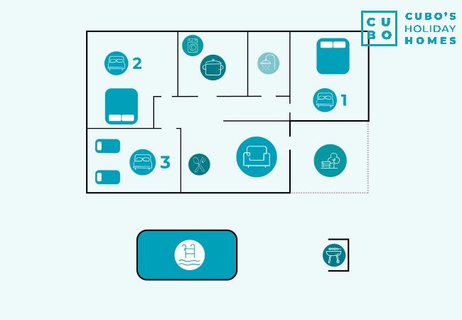 Casa rural en Alhaurin de la Torre - Cubo's Finca Los Ciruelos Casa rural en Alhaurin de la Torre - Cubo's Finca Los Ciruelos