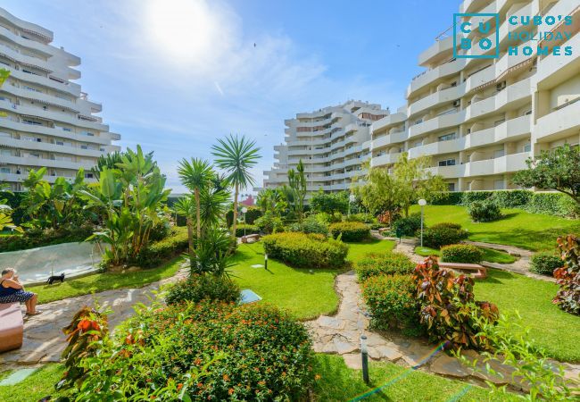 Vistas de este apartamento en Benalmádena