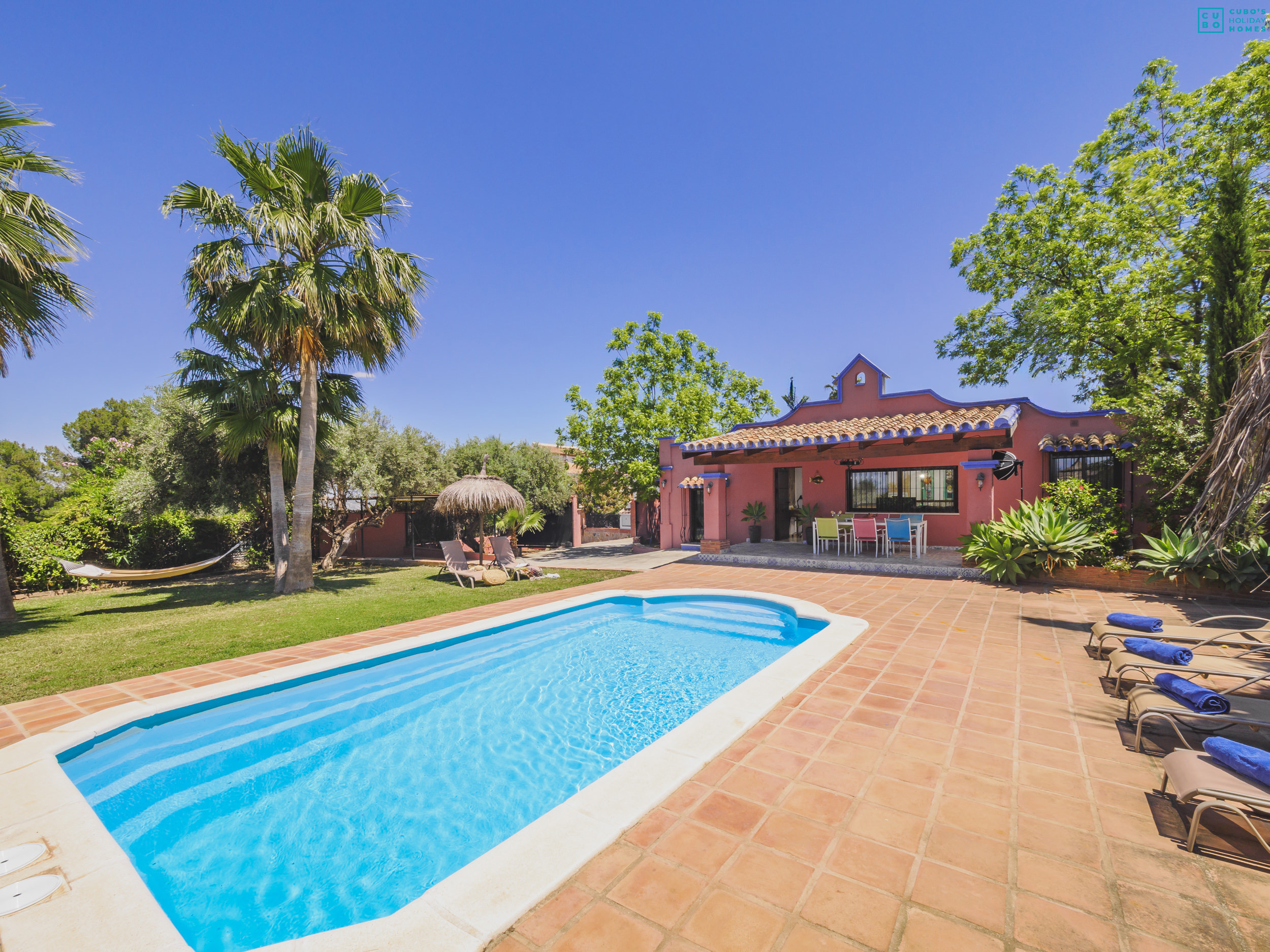 Casa rural con piscina en Alhaurín de la Torre