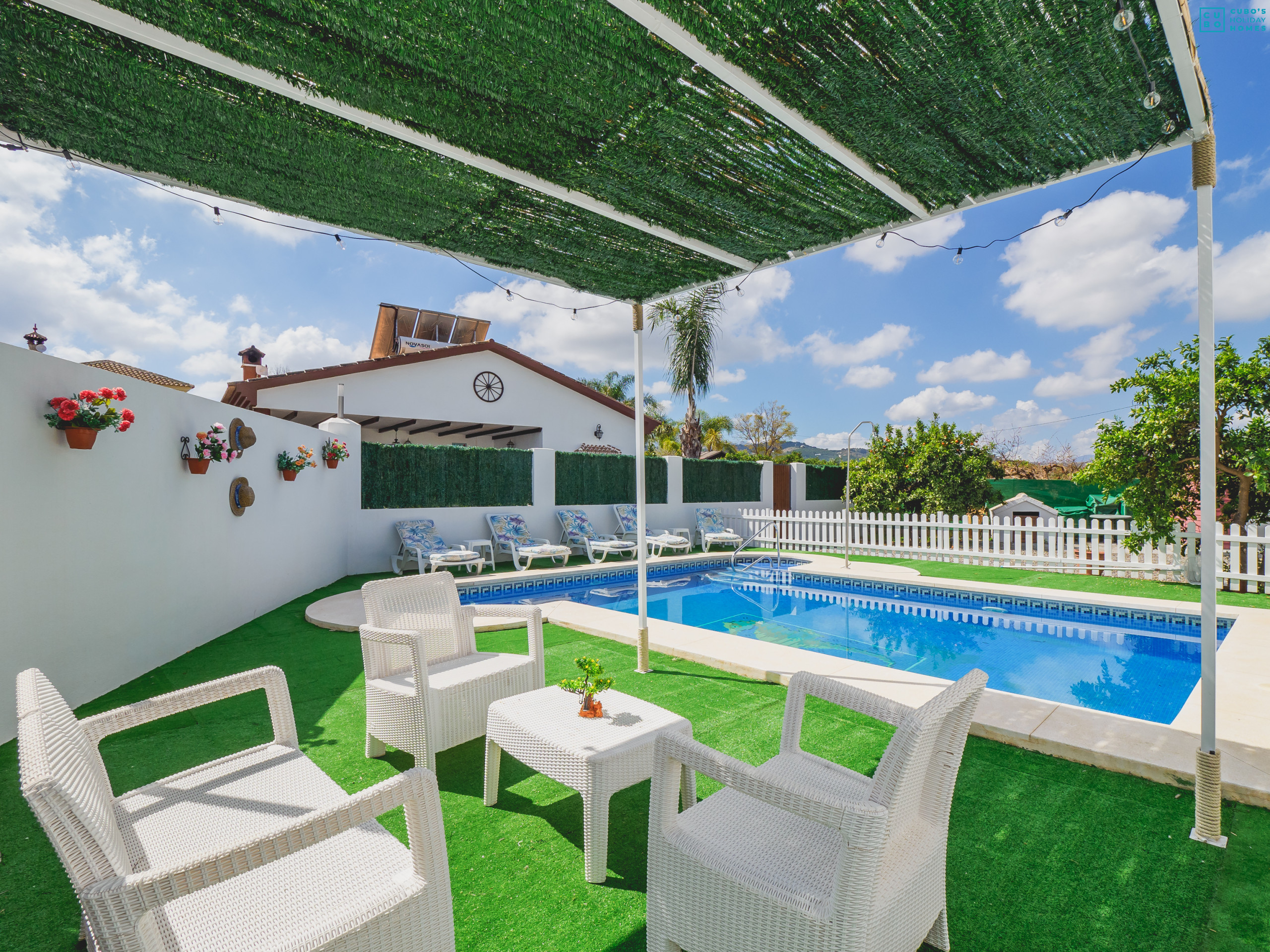 Piscina de alojamiento rural en Alhaurín el Grande