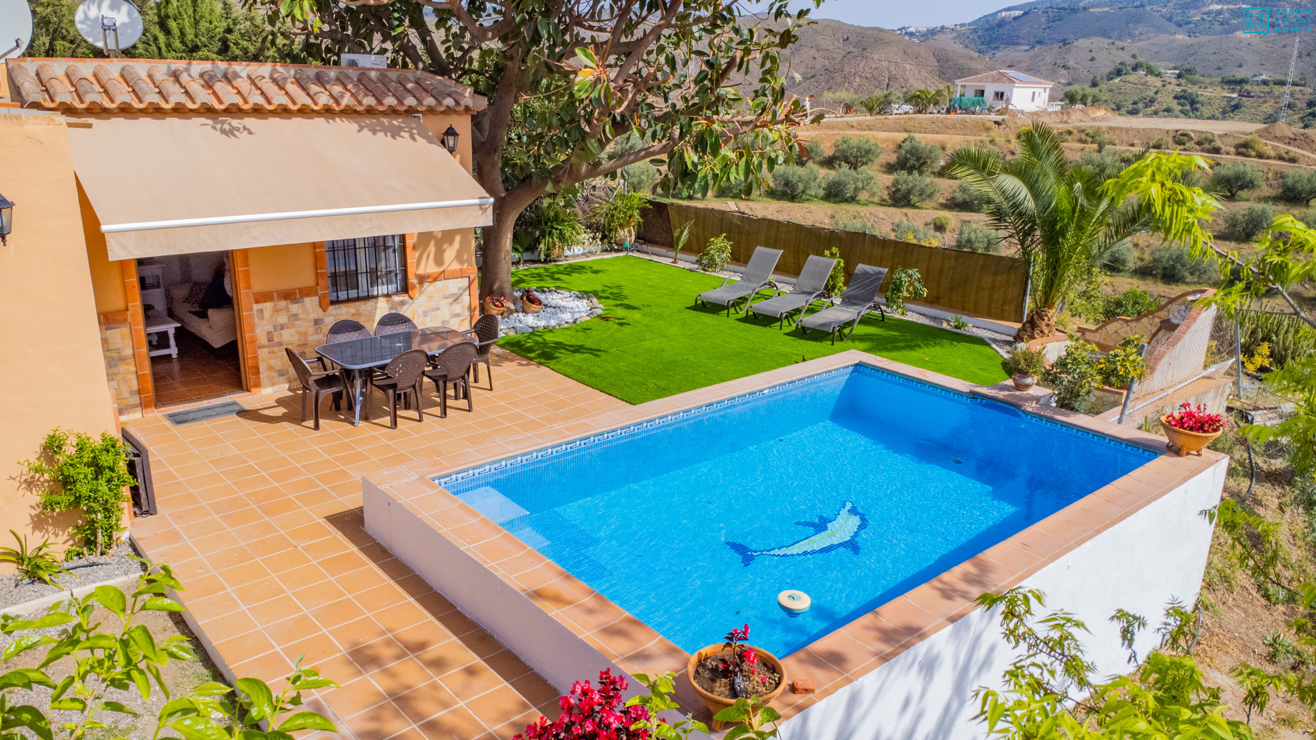 Casa rural en Mijas Pueblo - Cubo's Finca River Retreat High Privacy