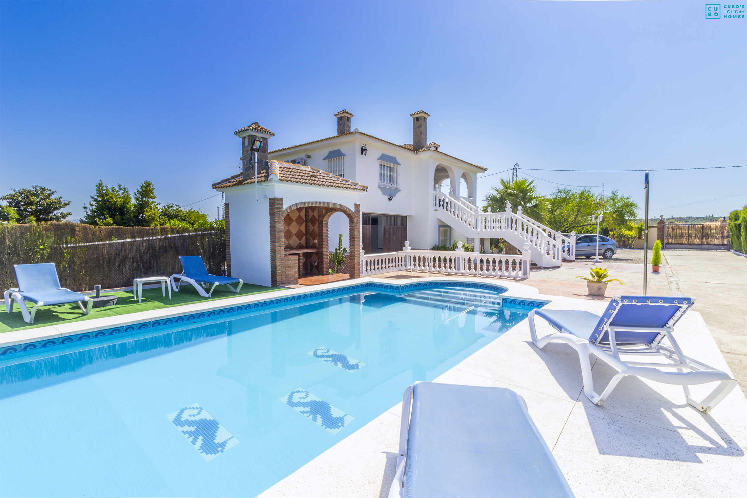 Piscina privada de esta finca de lujo en Alhaurín el Grande