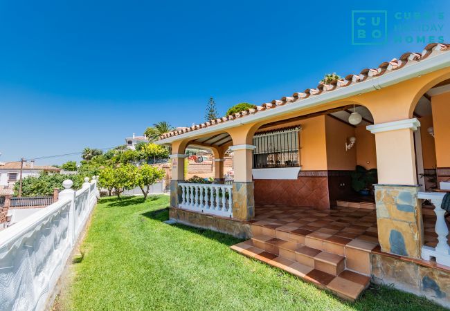 Jardín de esta casa de campo en Alhaurín el Grande