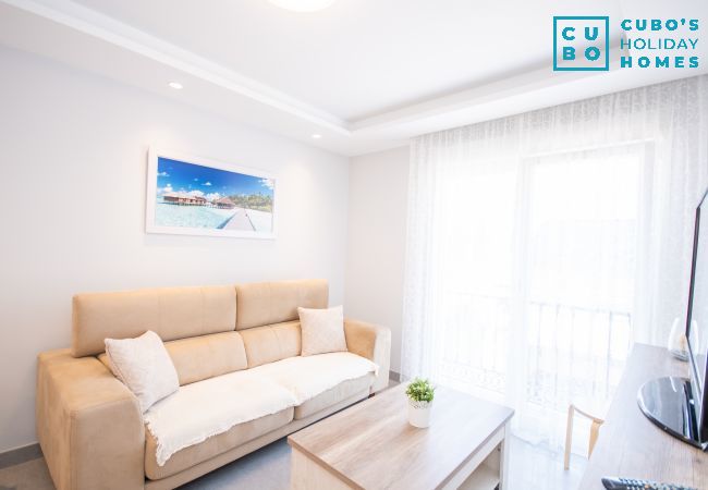 Salón comedor de este apartamento en Benalmádena (Arroyo de la miel)