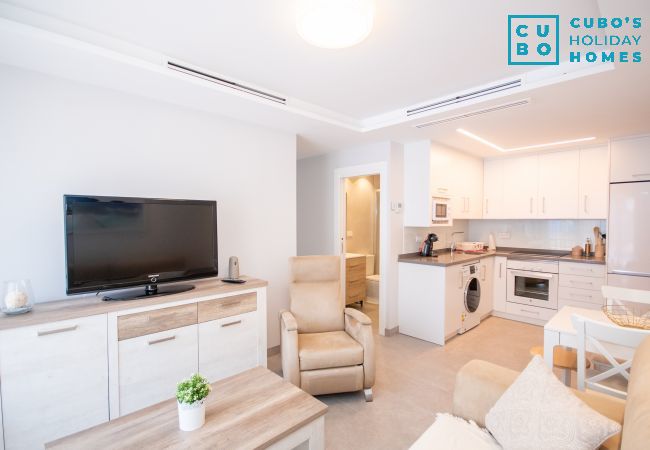 Salón comedor de este apartamento en Benalmádena (Arroyo de la miel)