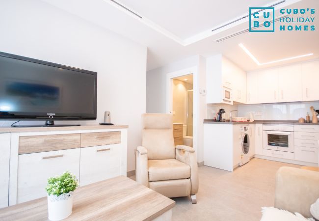 Salón comedor de este apartamento en Benalmádena (Arroyo de la miel)