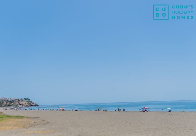 Playa cercana de este apartamento en el Rincón de la Victoria