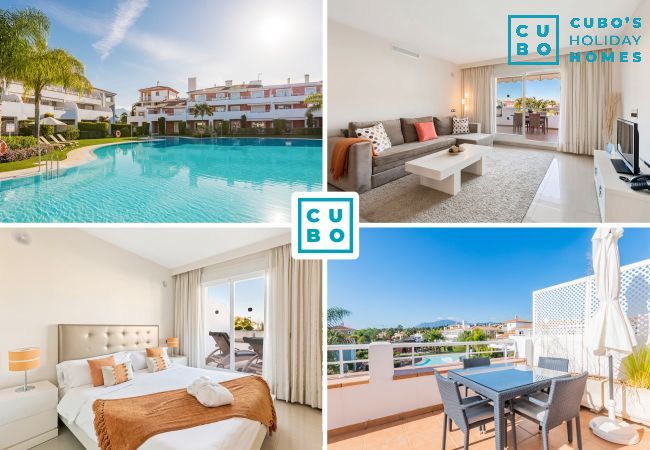 Apartamento cerca de Marbella para 4 personas con piscina