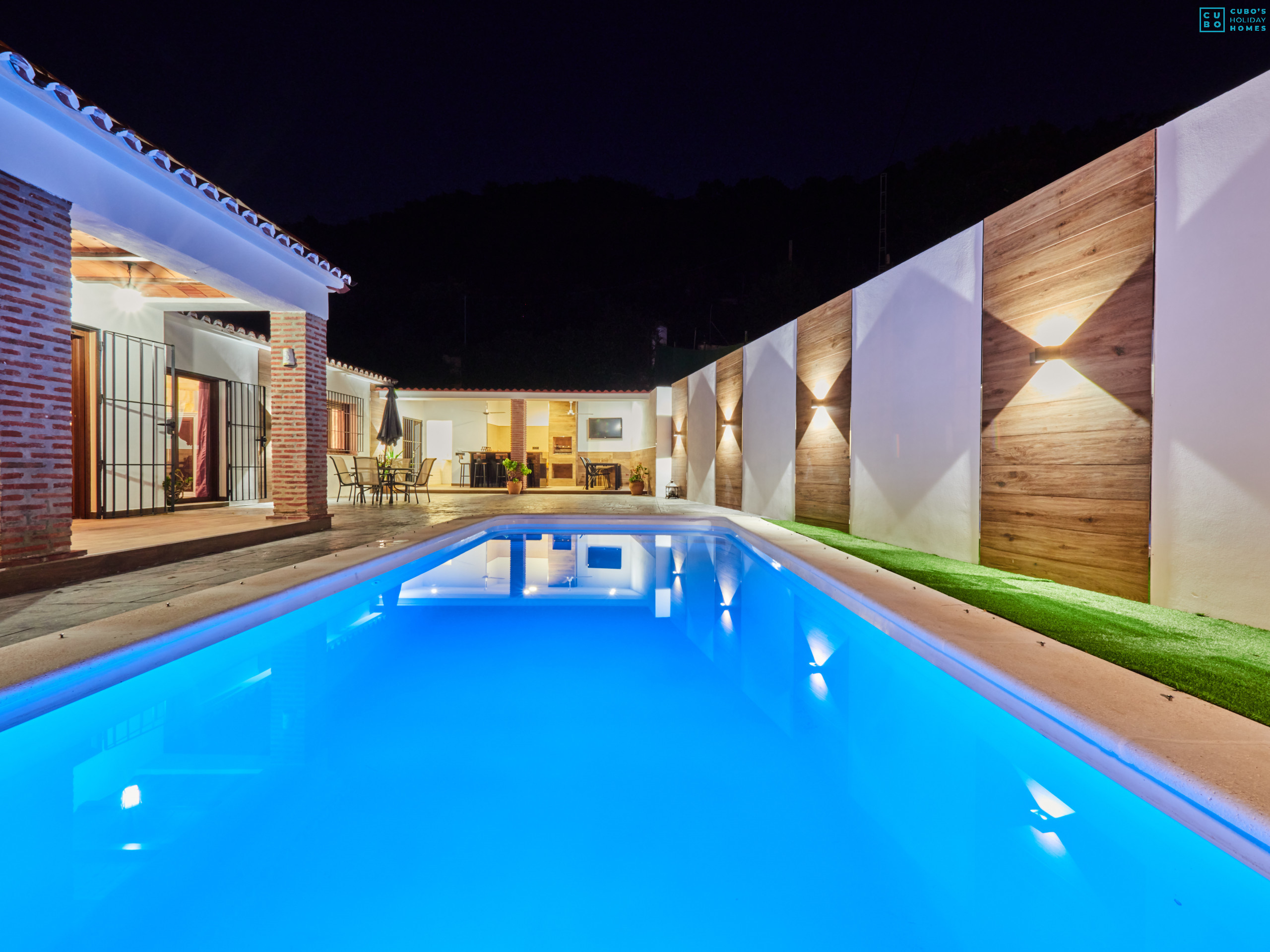 Piscina de esta finca en los Montes de Málaga