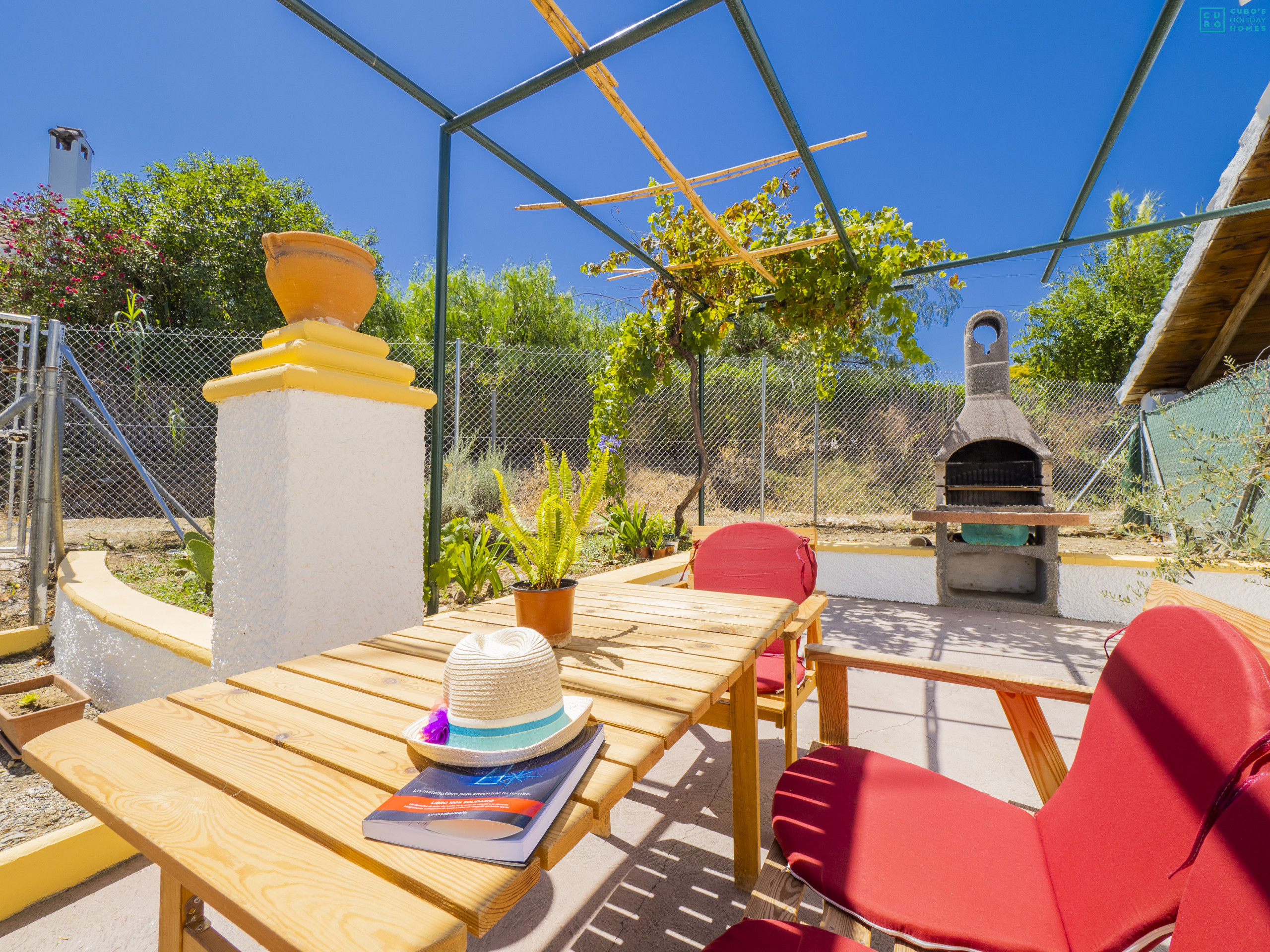 Terraza de esta finca en Coín