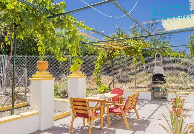 Terraza de esta finca en Coín