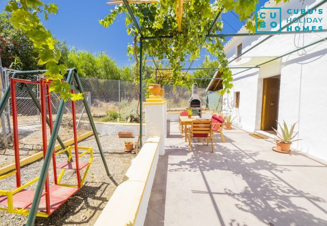 Terraza de esta finca en Coín