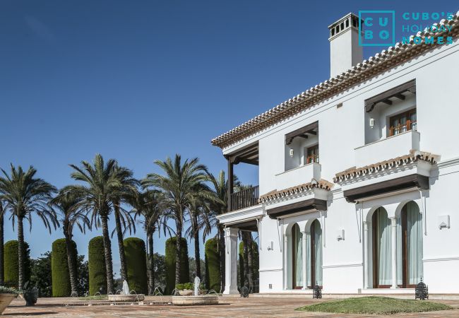 Exterior de esta villa de lujo en Málaga