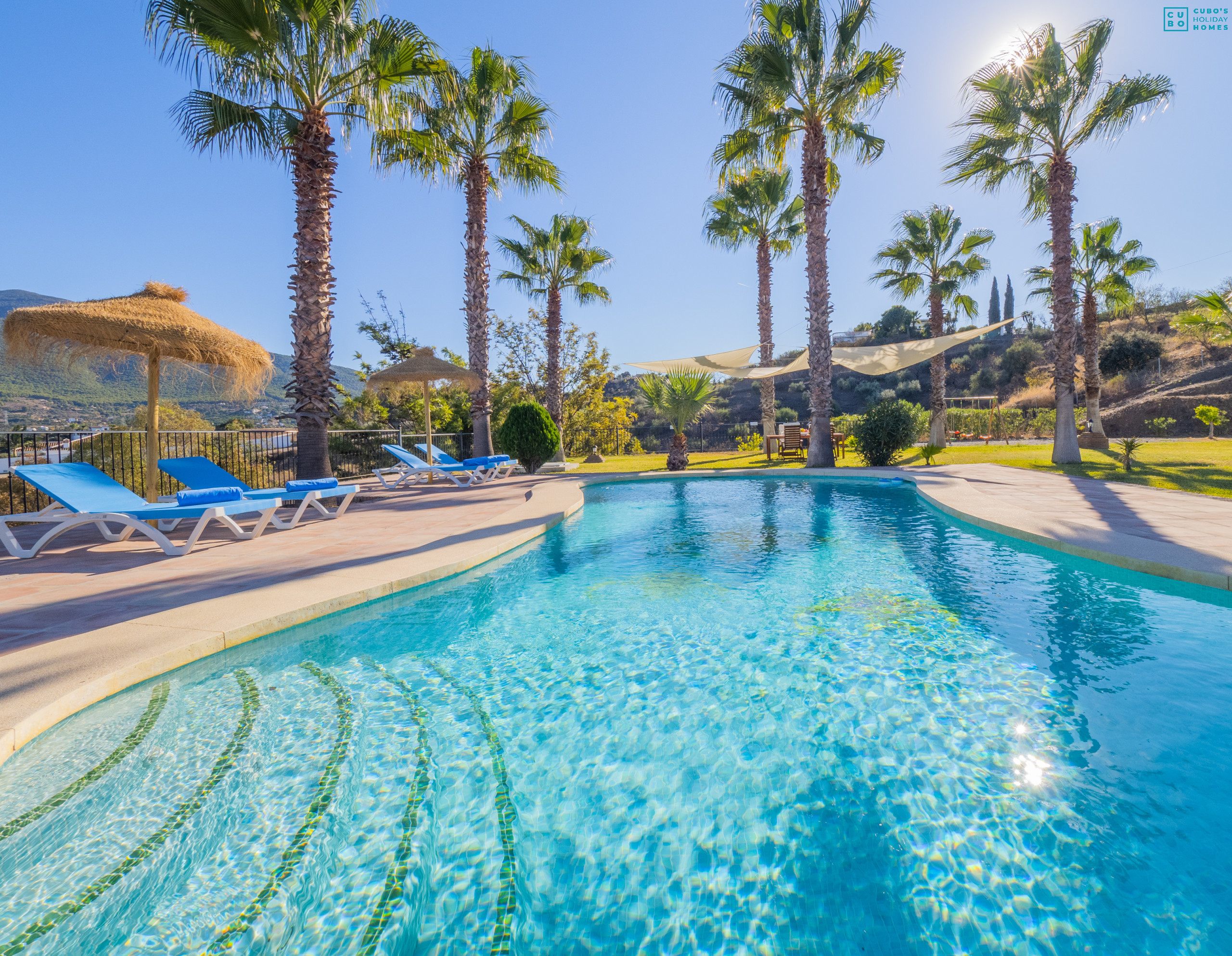 Piscina privada de esta Finca en Alhaurín el Grande