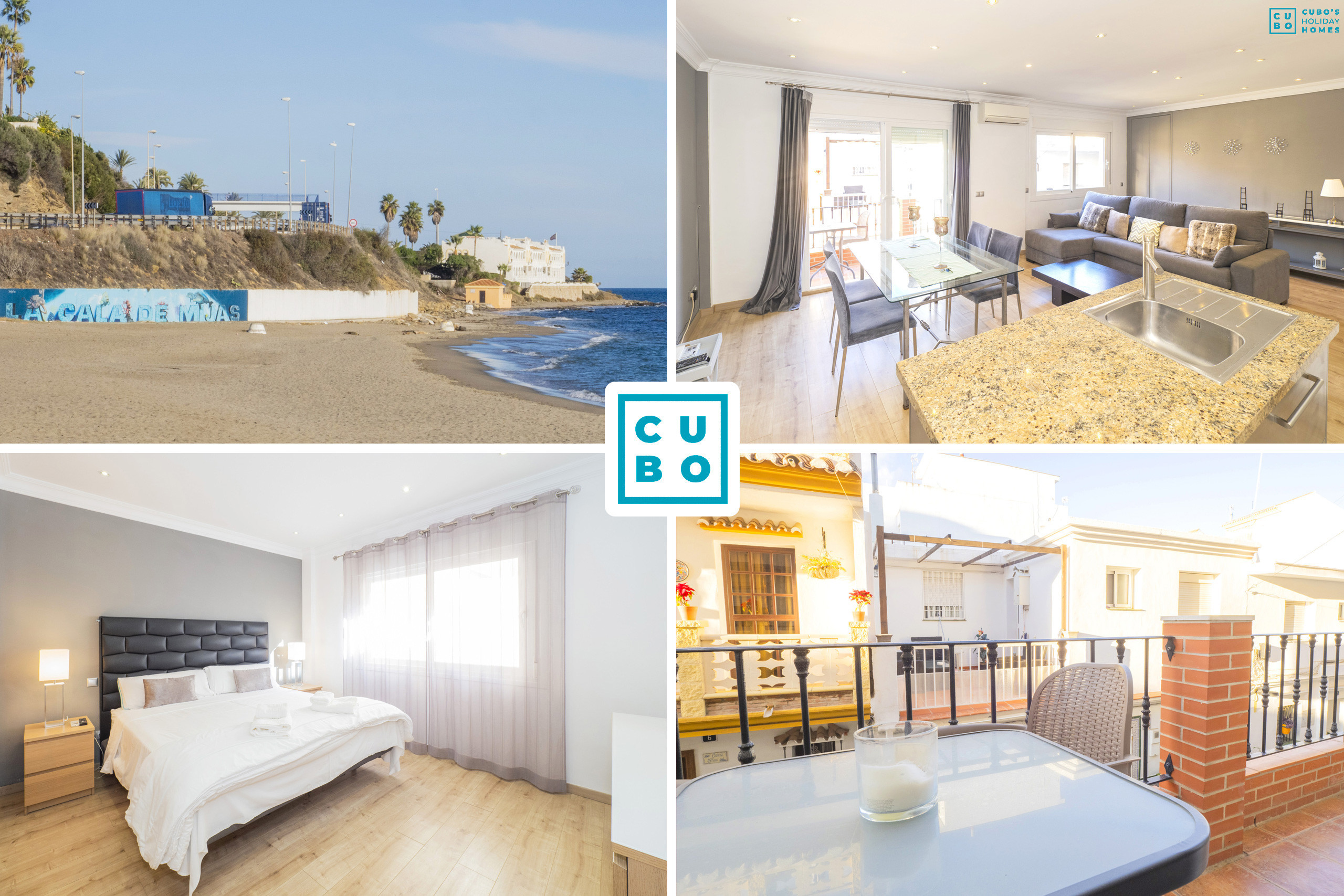 Apartamento en La Cala de Mijas - Cubo's Beach Side Apartment at La Cala