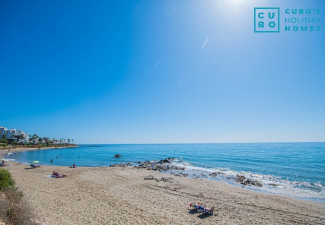 Vistas de la playa de Lubina 