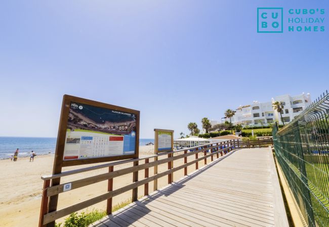 Apartamento en Mijas Costa - Cubo's Apartamento Oceanview Lubina