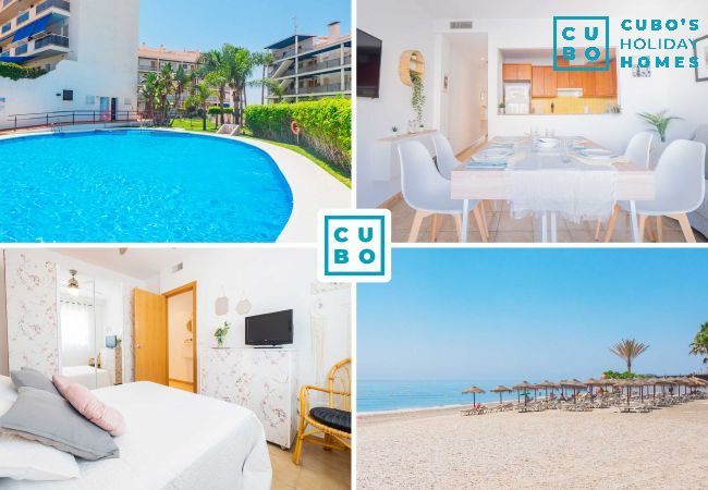 Precioso apartamento con piscina en Torrox Costa junto a la playa.