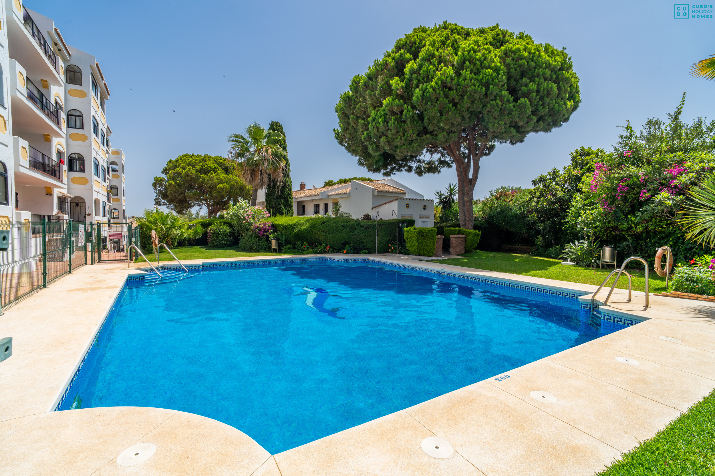 Apartamento vacacional con piscina en Mijas Costa