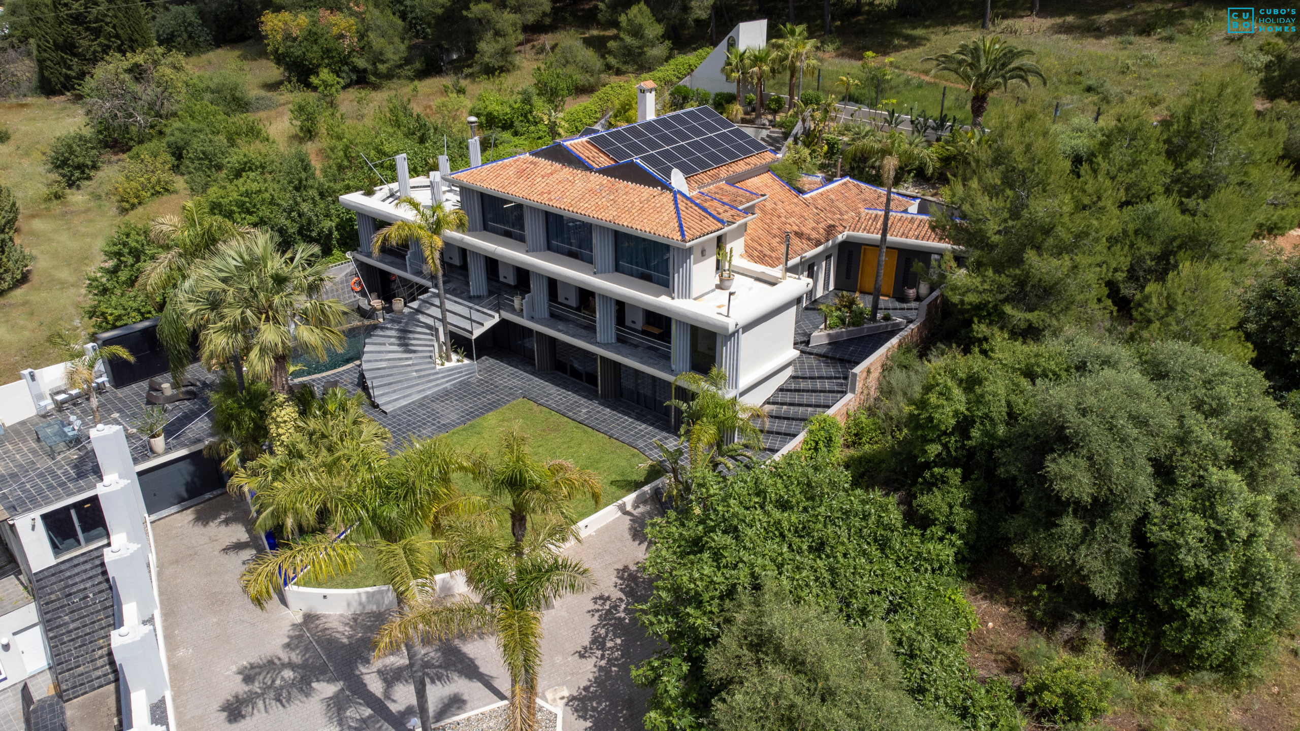 Villa vacacional con piscina en Alhaurín el Grande