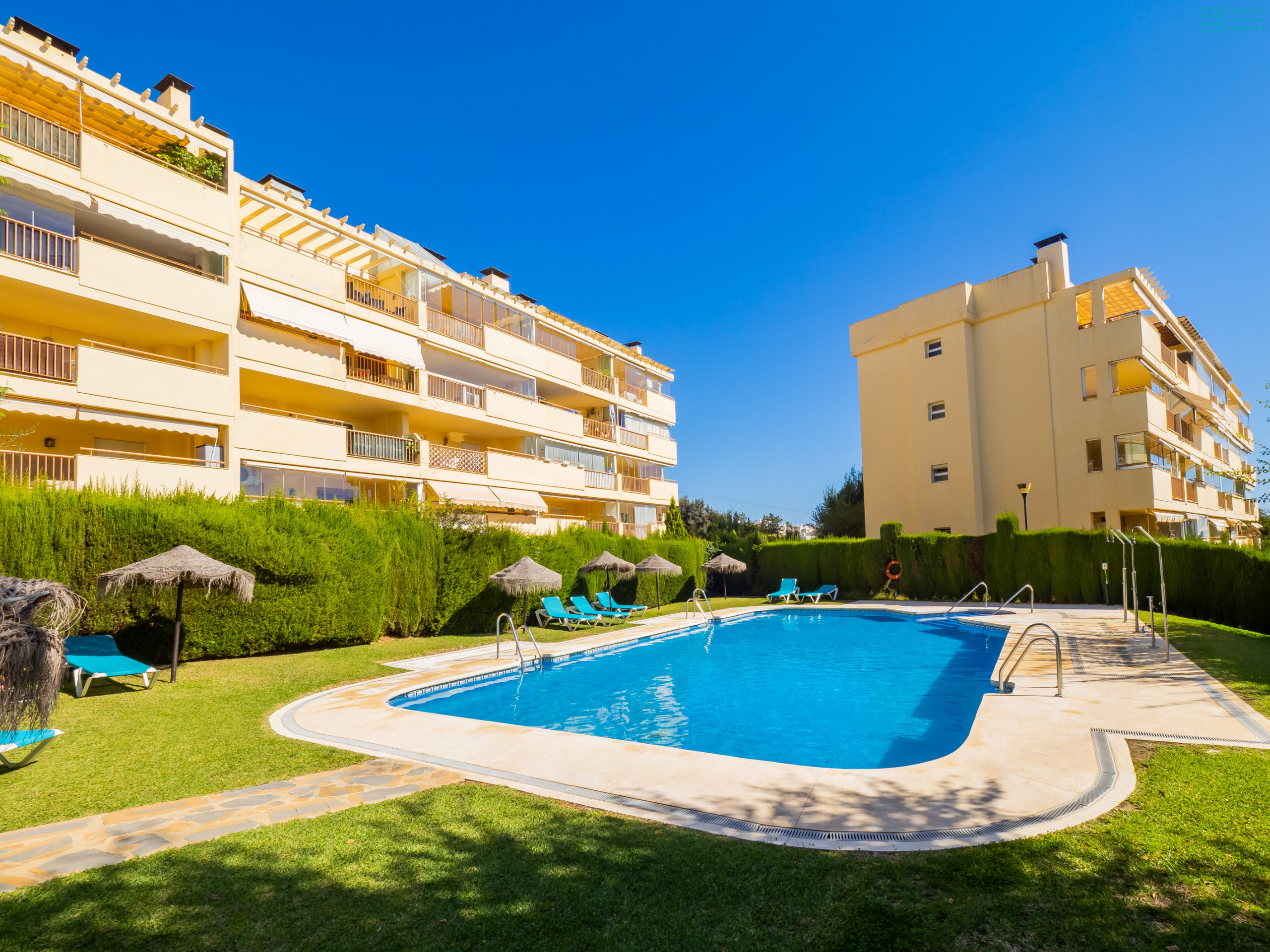 Piscina del apartamento  Luna Beach Mijas Costa 