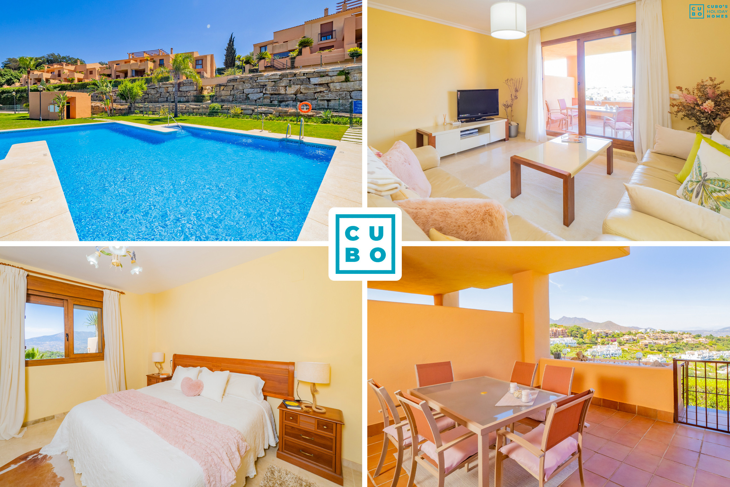 Apartamento vacacional con piscina cerca de Marbella