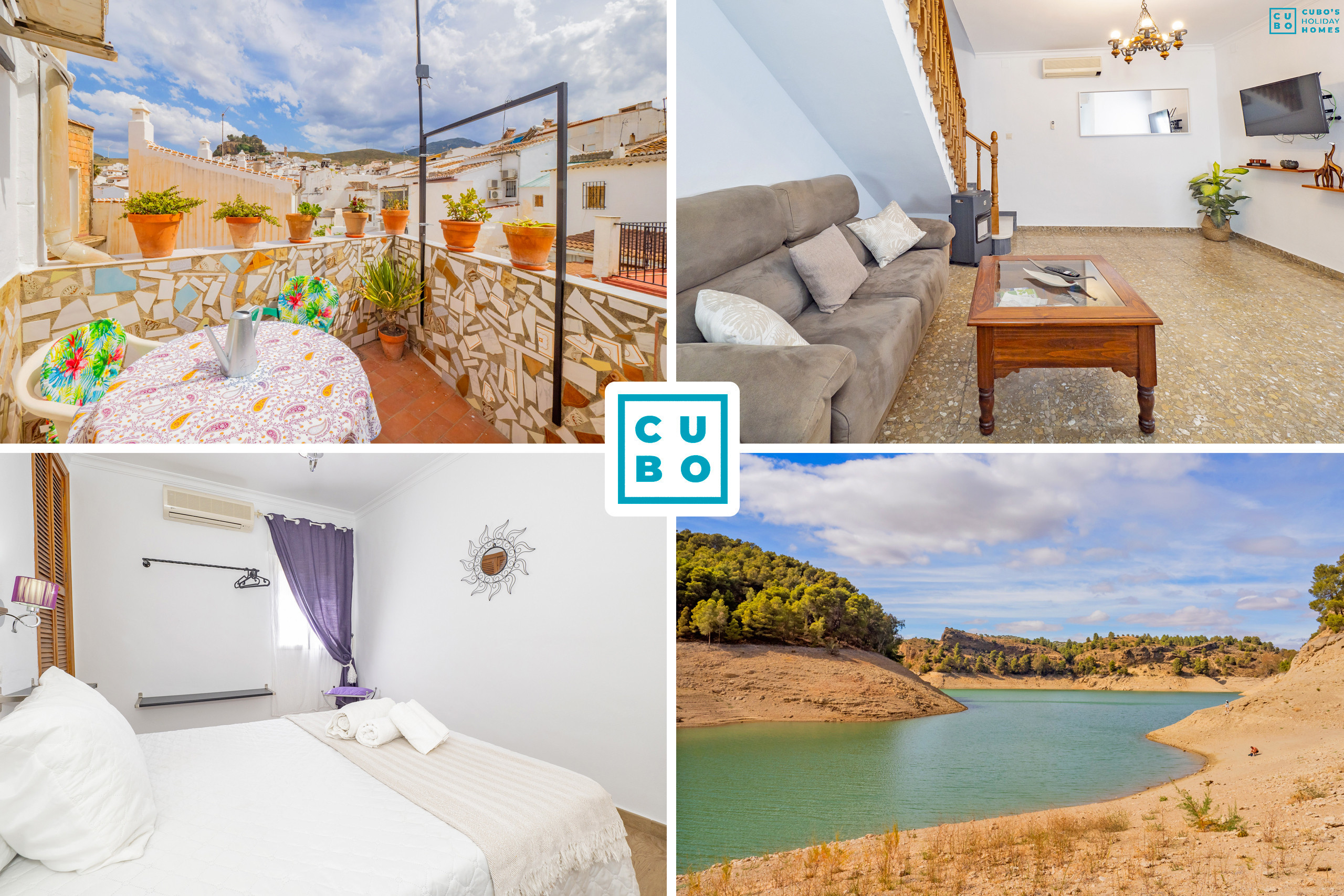 Casa vacacional en Ardales, junto al caminito del rey