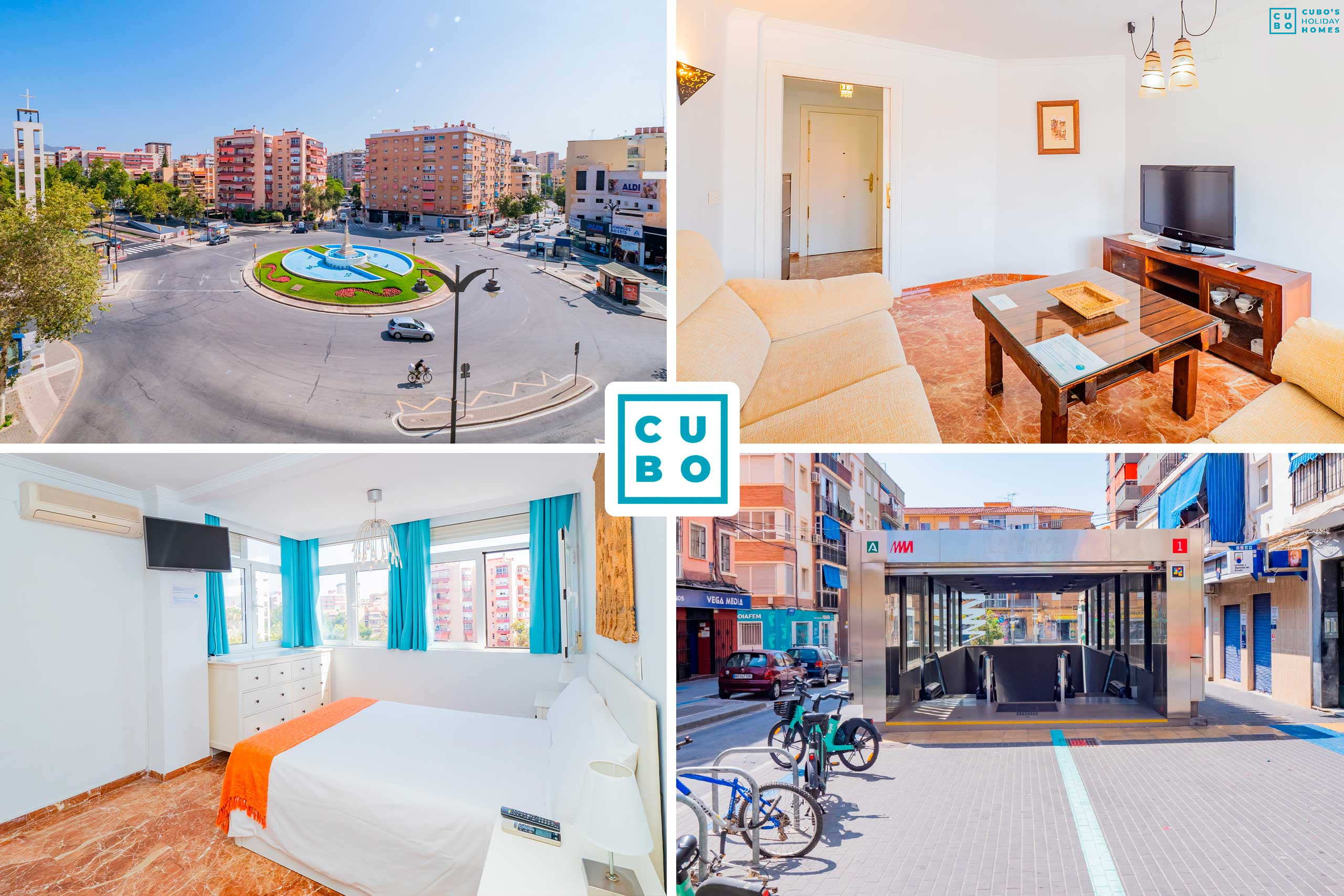 Amplio apartamento en el centro de Málaga