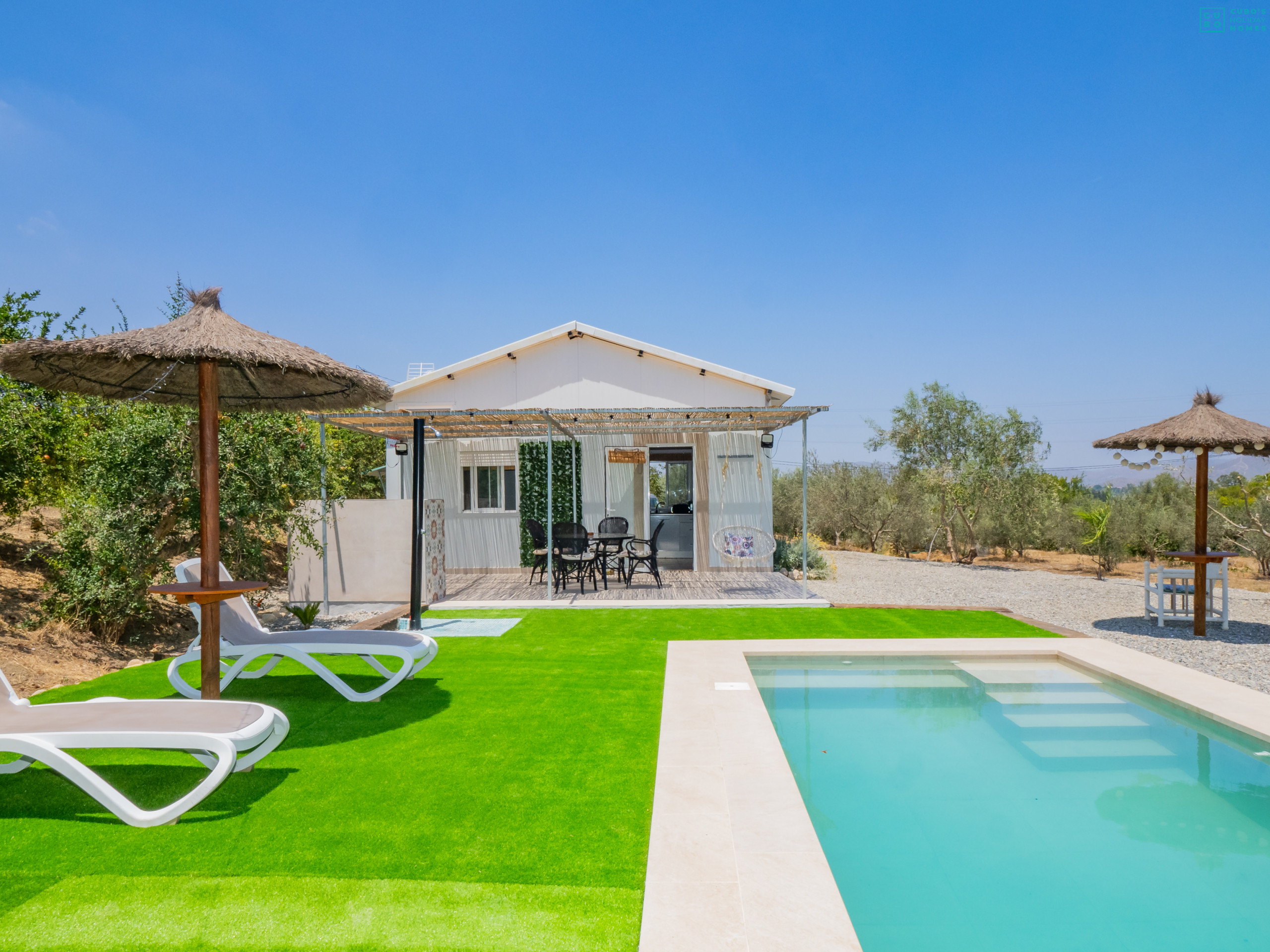 Encantadora casa rural con piscina en Alhaurín el Grande.