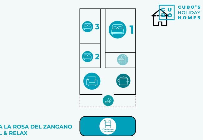 Casa rural en Alhaurín el Grande - Cubo's La Rosa del Zangano Private Pool & Relax Casa rural en Alhaurín el Grande - Cubo's La Rosa del Zangano Private Pool & Relax