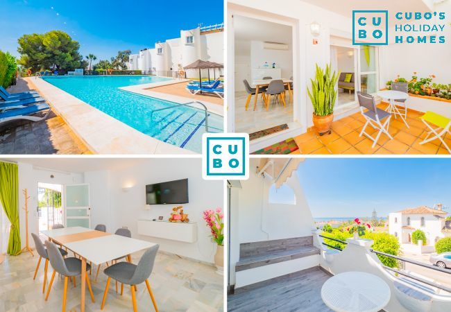 Encantadora casa vacacional en Marbella para 6 personas con piscina.