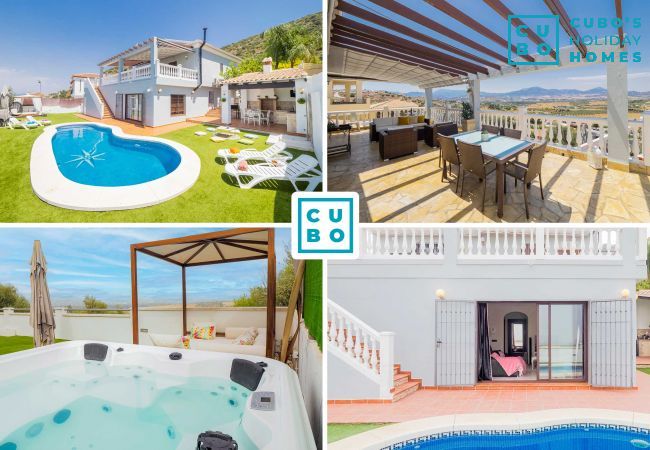 Casa vacacional + apartamento con piscina privada en Coín.