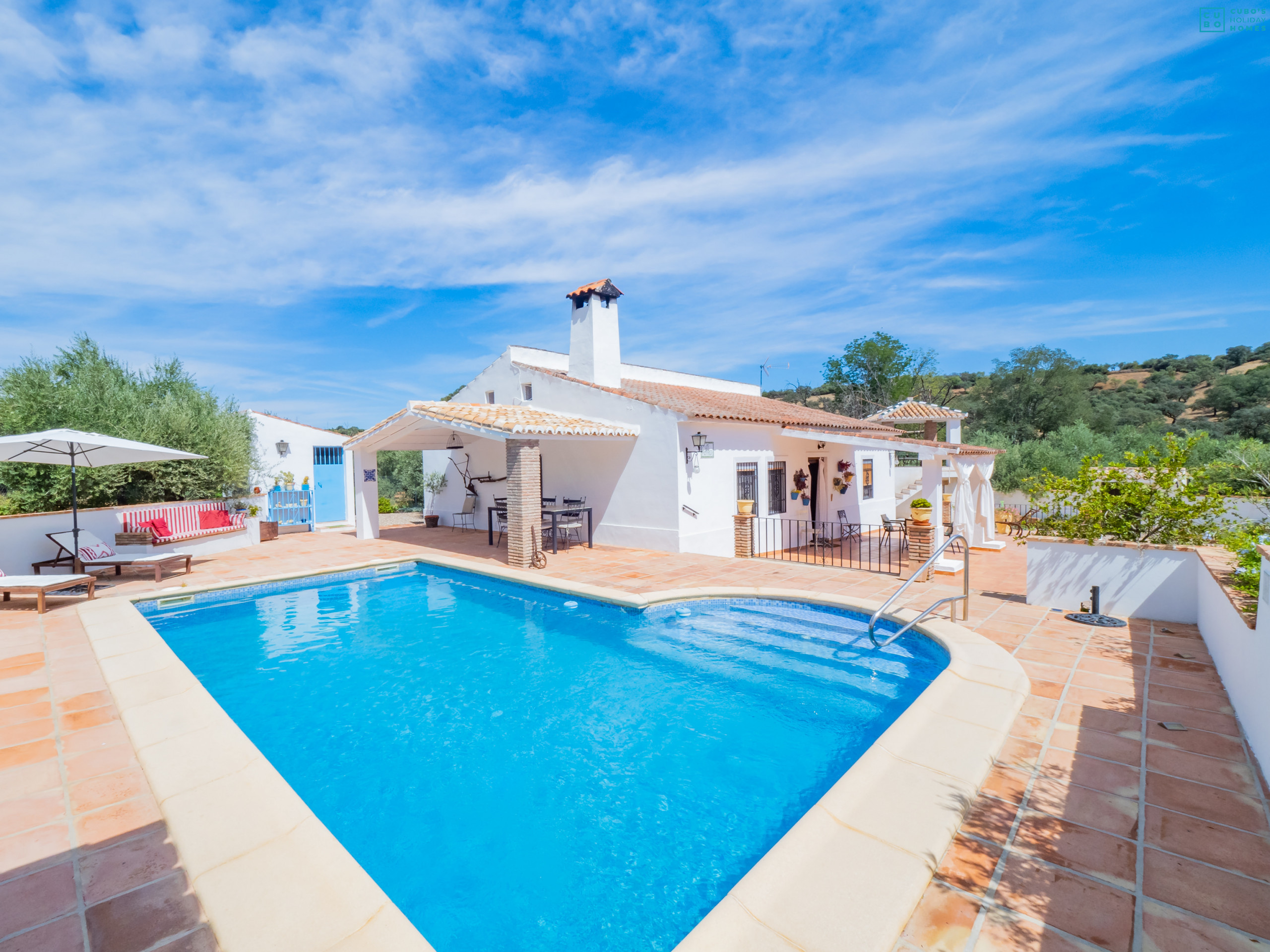 Casa rural vacacional con piscina para 7 personas en Adamuz (Córdoba)