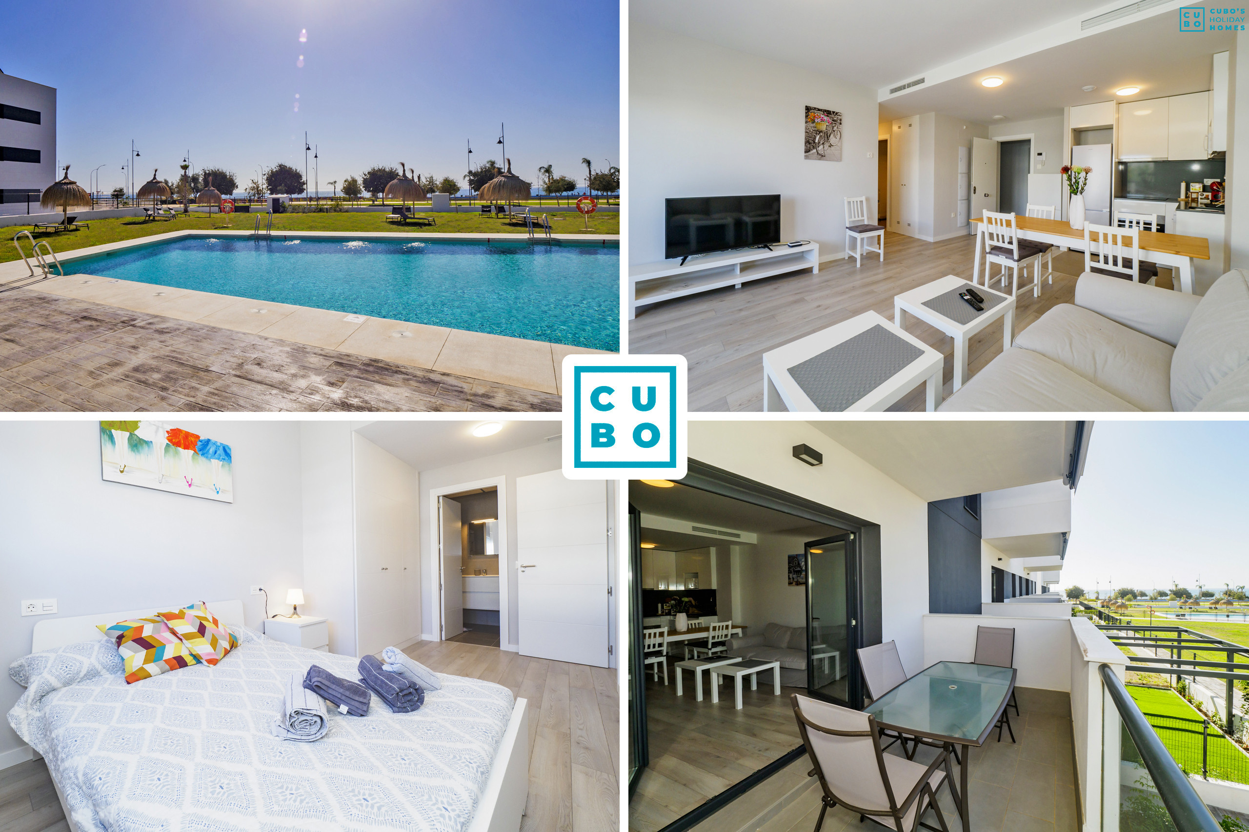 Apartamento con piscina junto a la playa en Vélez Málaga