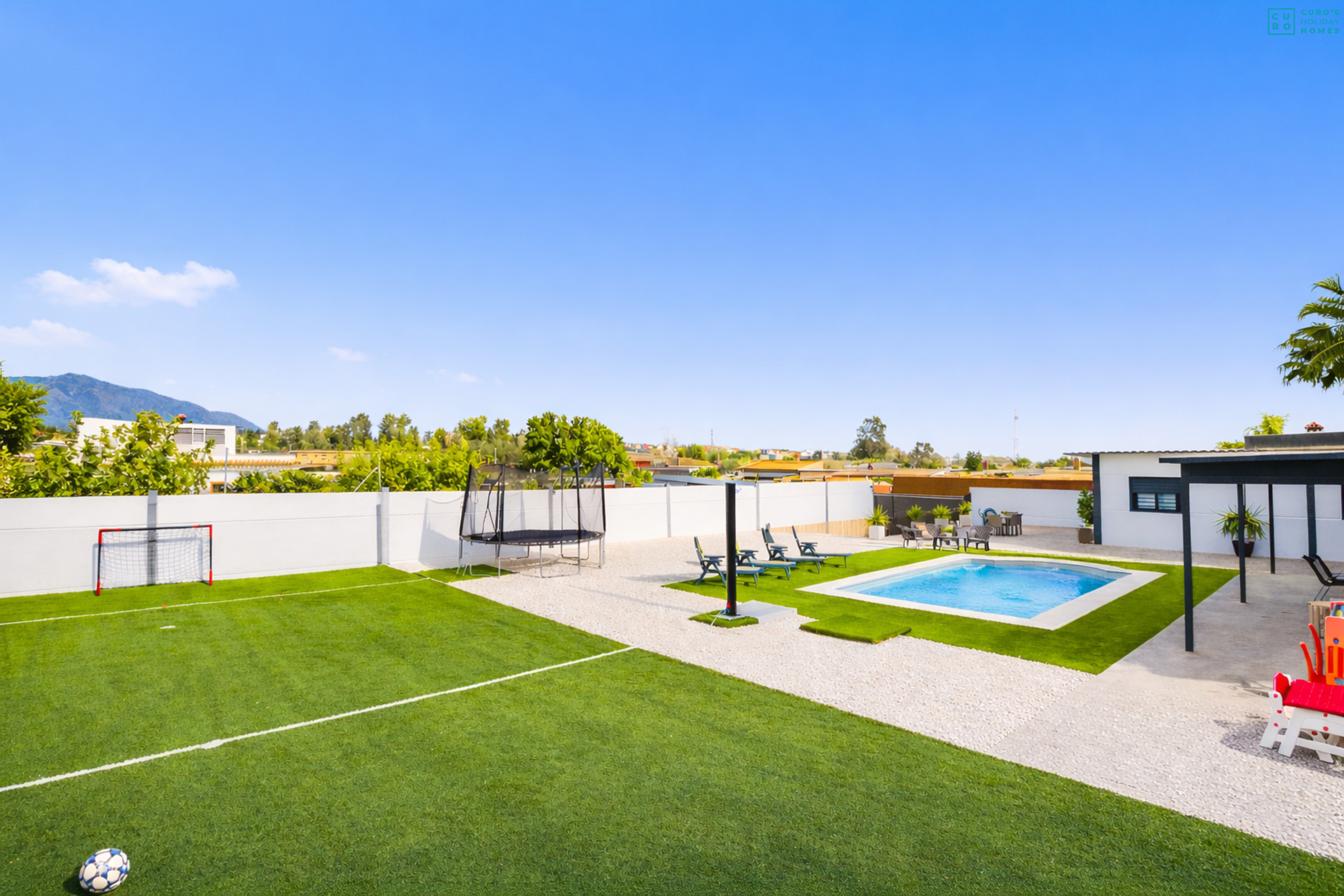 Casa rural con piscina en Mijas Costa