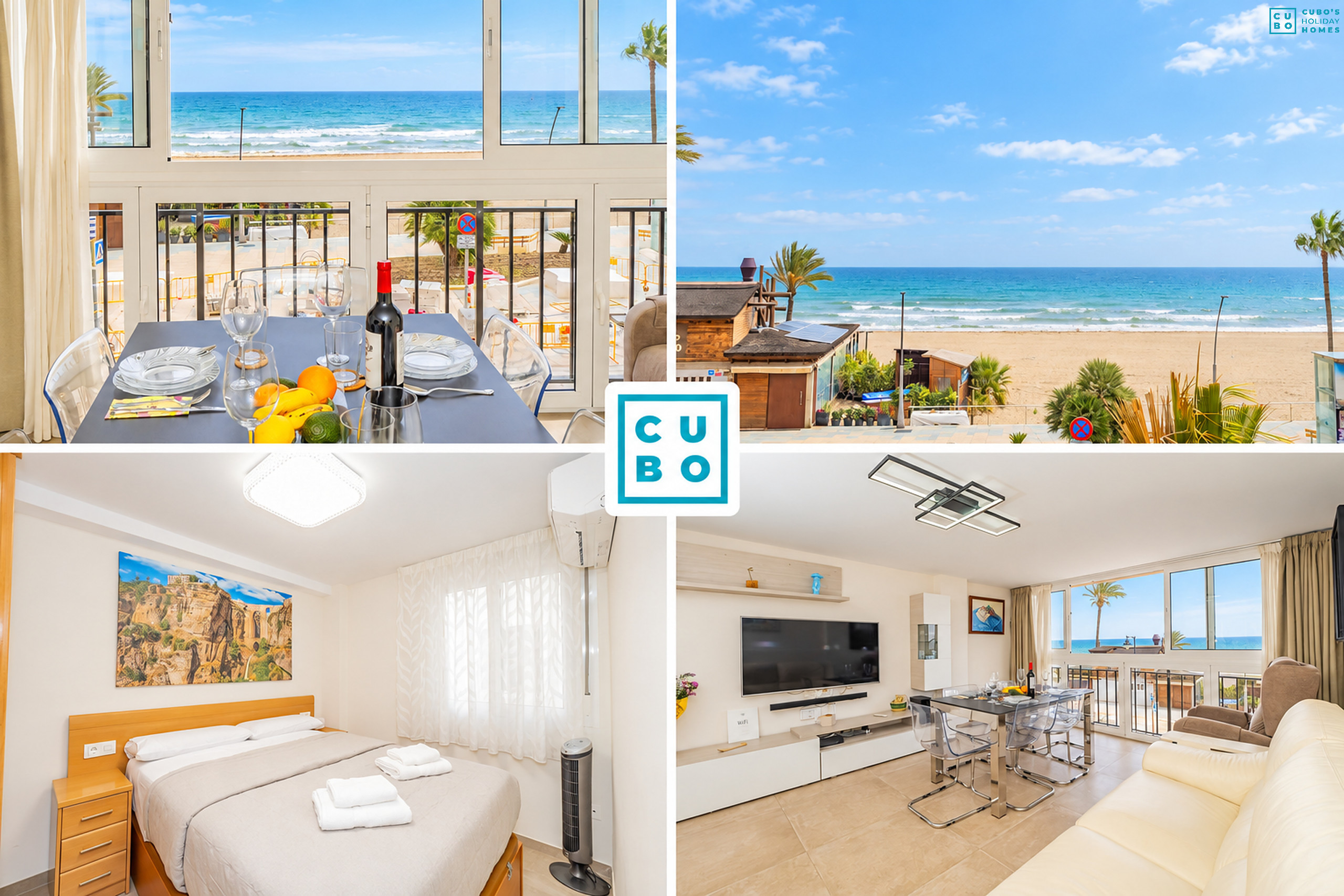 Apartamento en Estepona - Cubo's Estepona Oceanview Apartment & Free Parking
