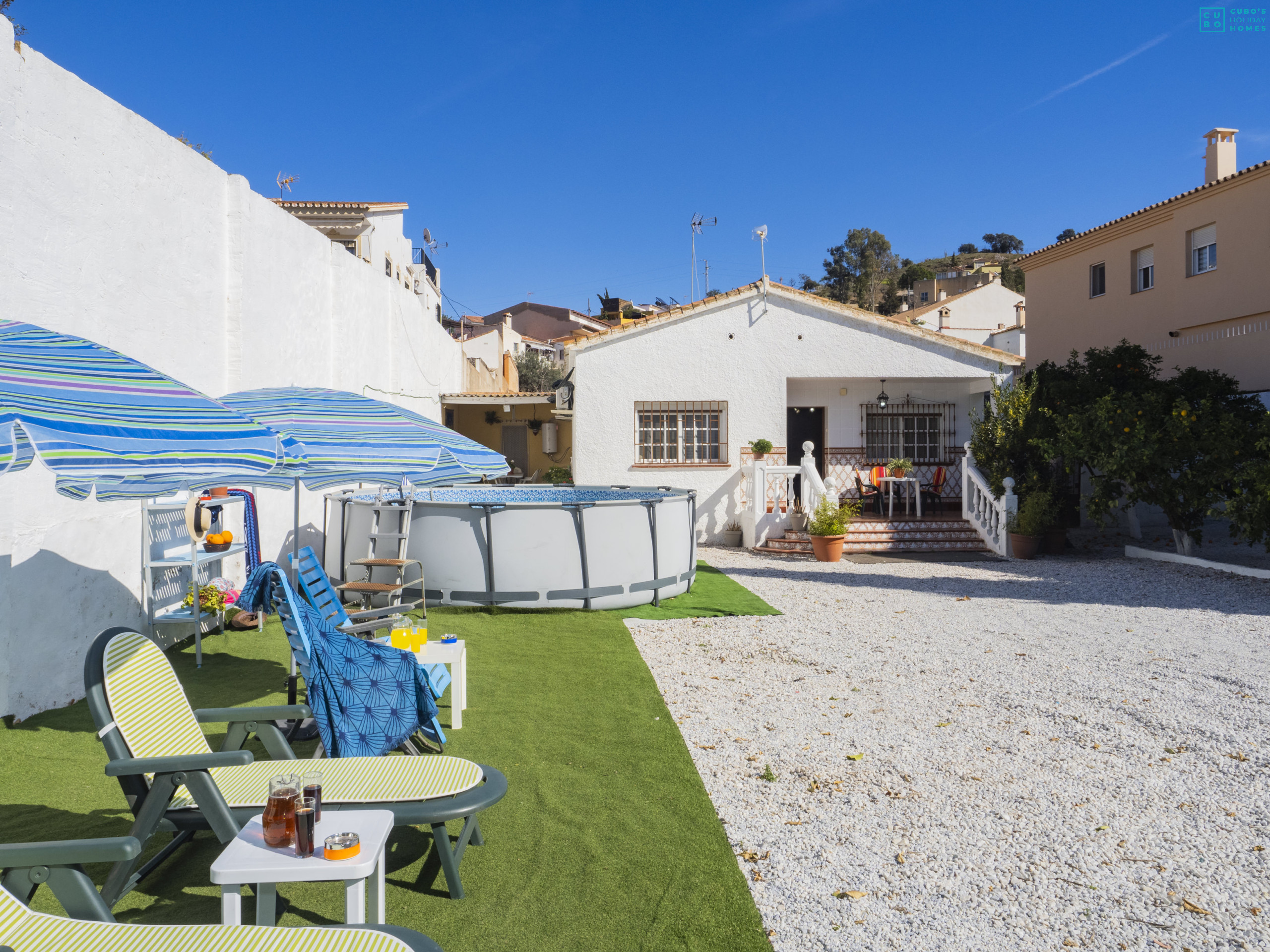Casa rural para 6 personas con piscina en Málaga capital