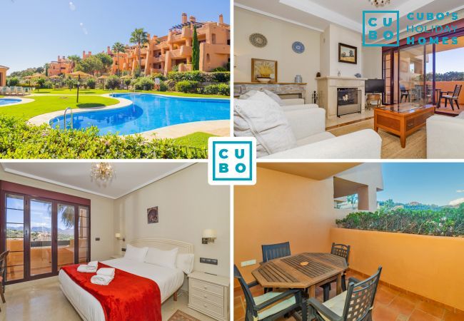 Apartamento vacacional en Marbella para 4 personas con piscina.