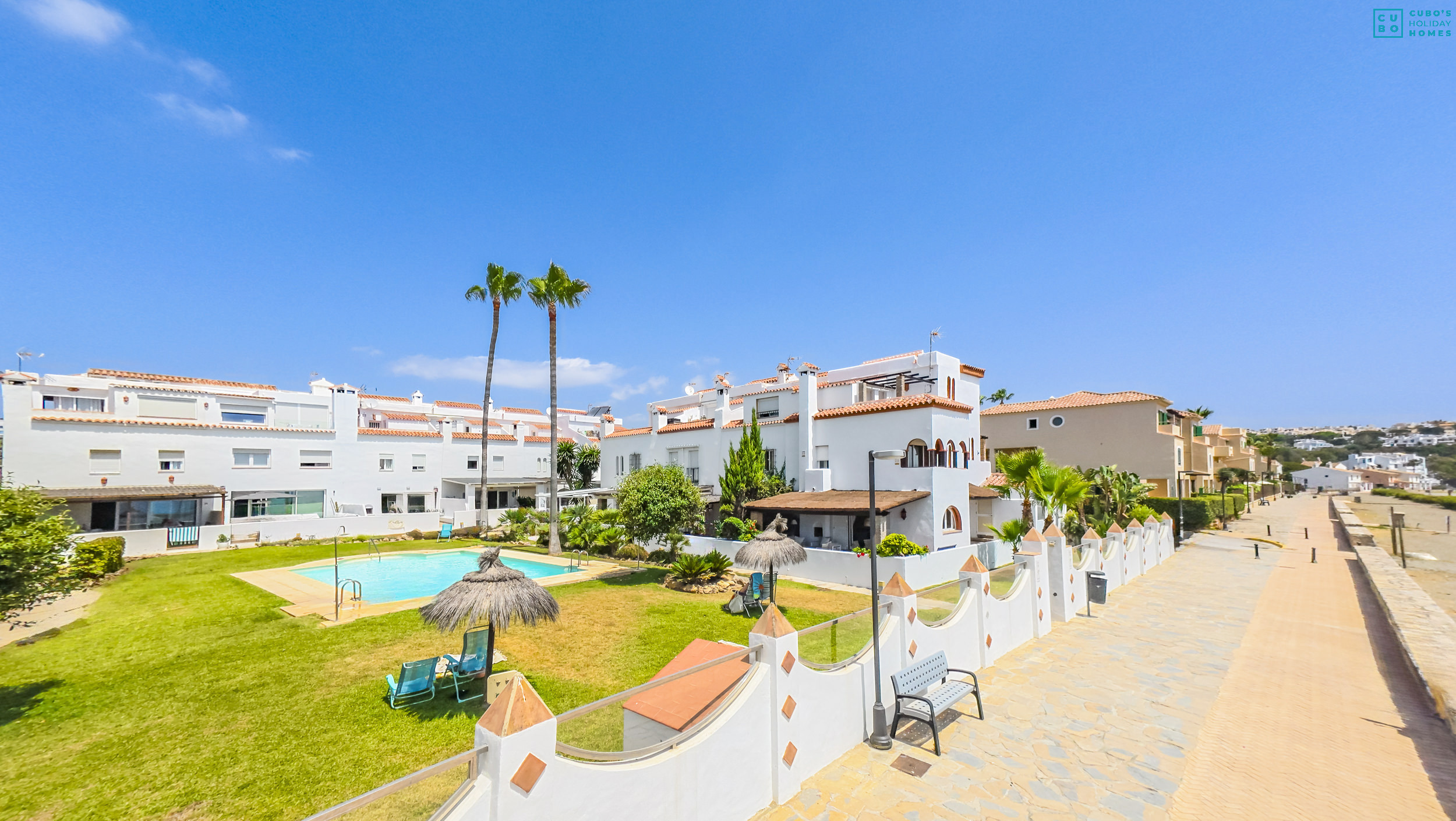 Casa vacacional con piscina en Manilva