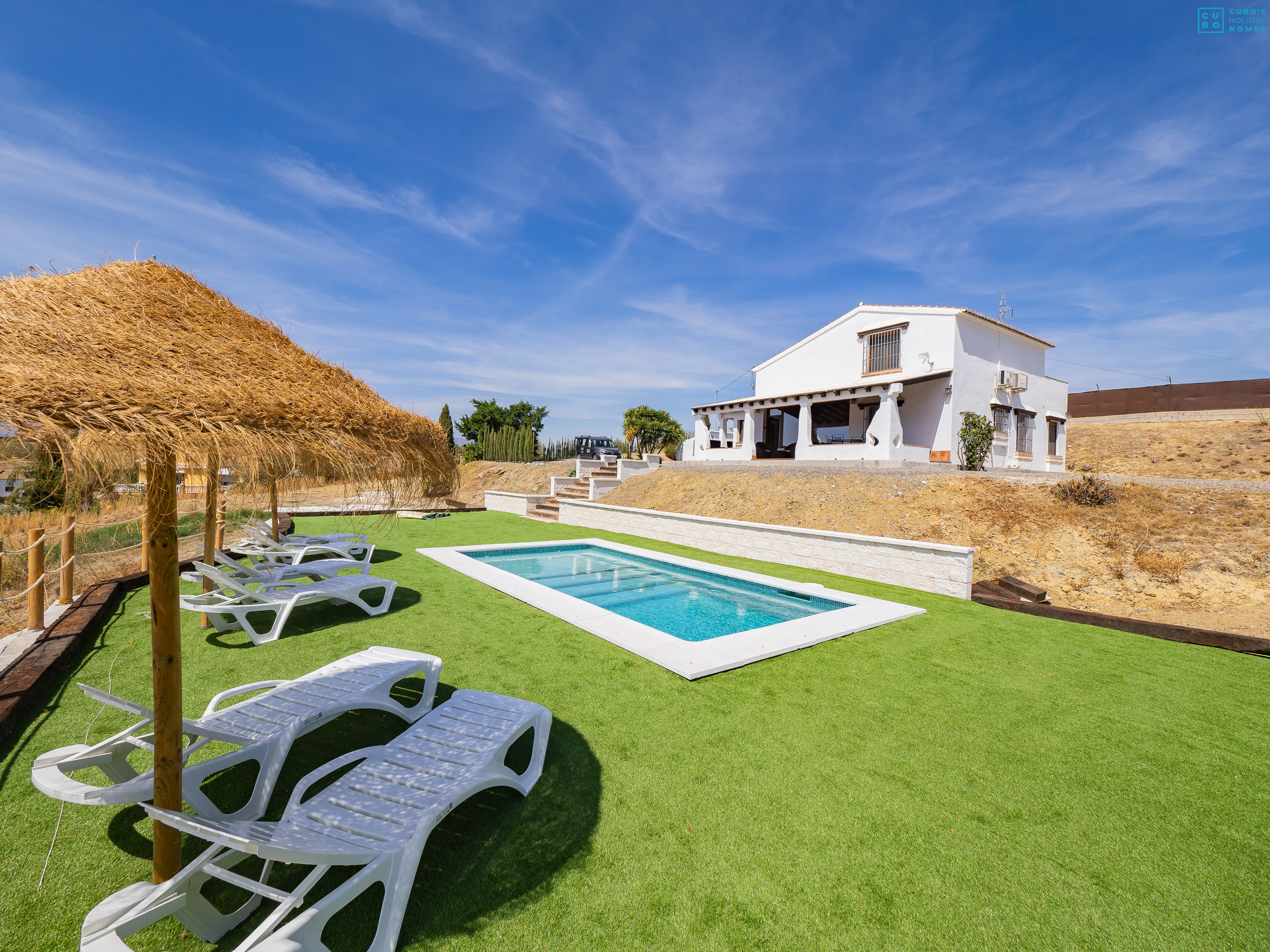 Maravillosa casa rural con piscina para 6 personas en Coín