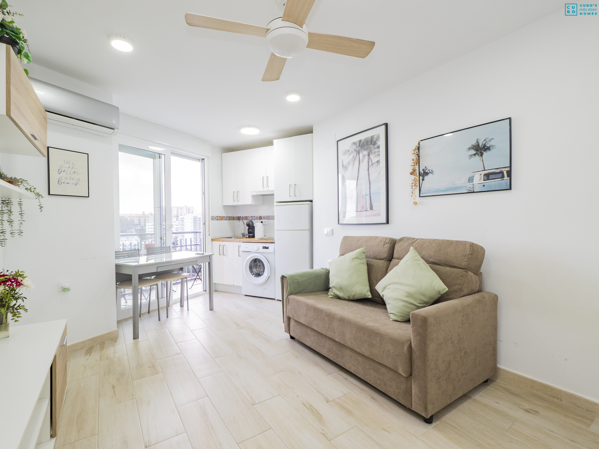 Estudio vacacional en Benalmádena ideal para parejas
