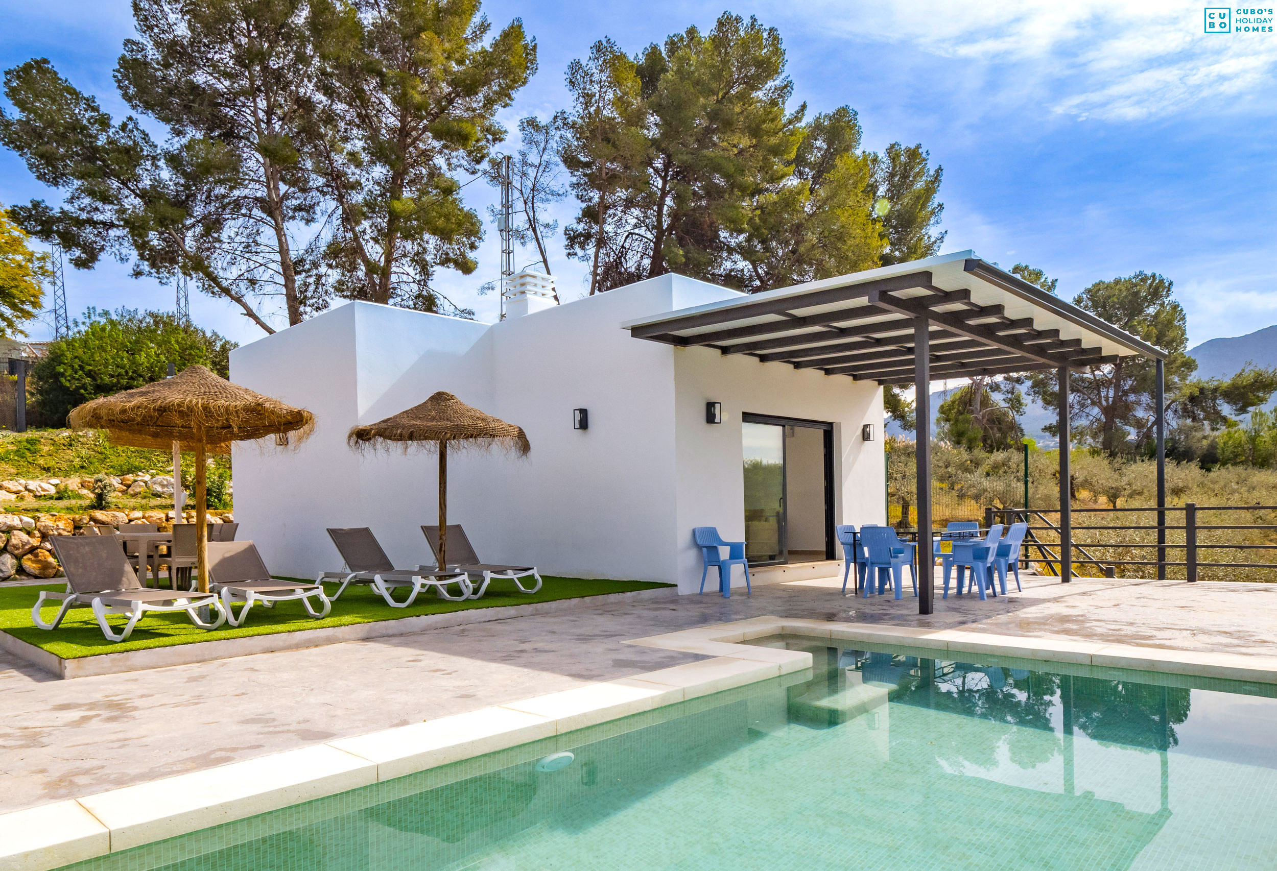 Casa rural en Alhaurín el Grande - Cubo's Casa La Ibicenca