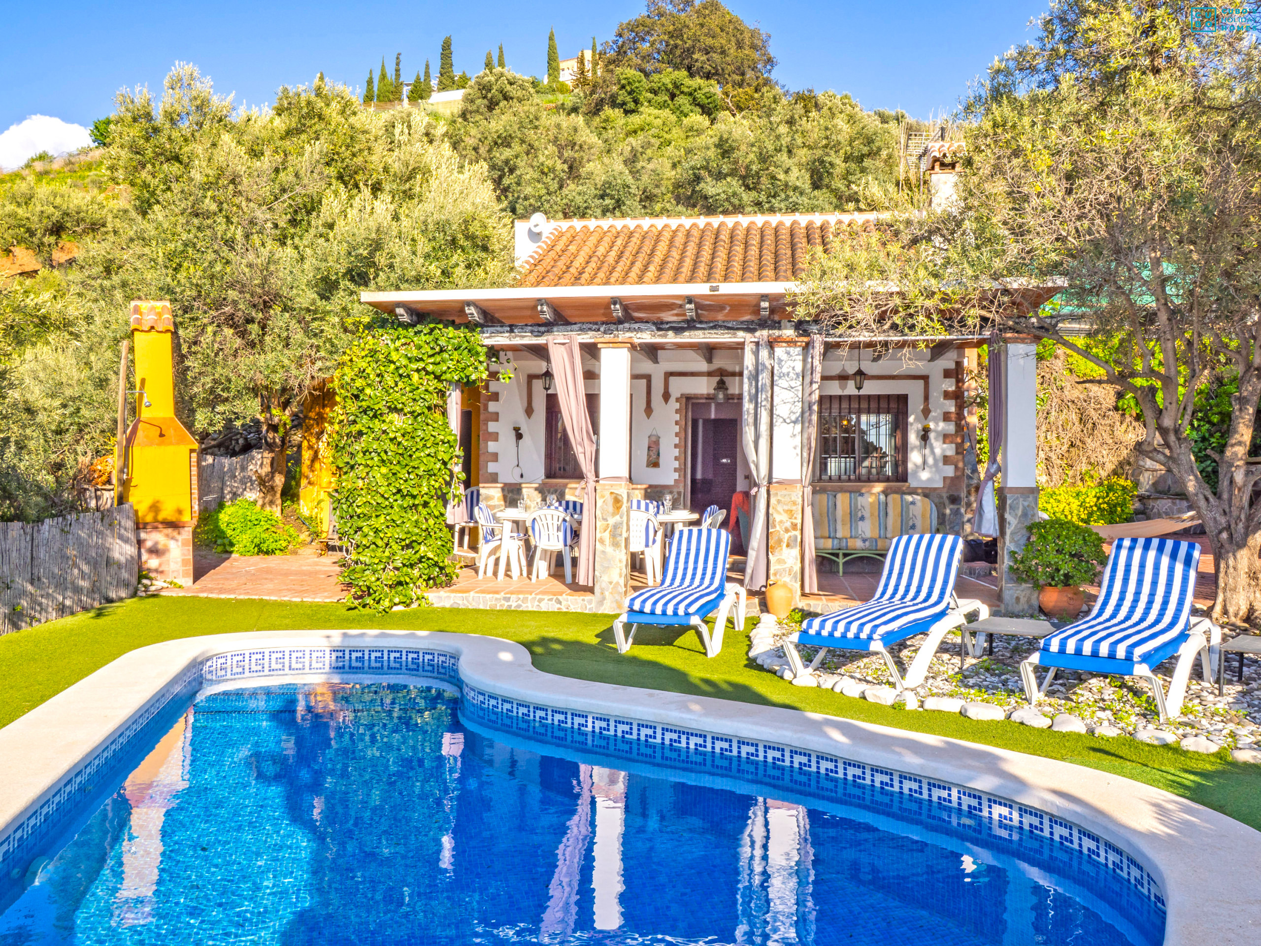 Maravillosa casa rural en Torrox con piscina