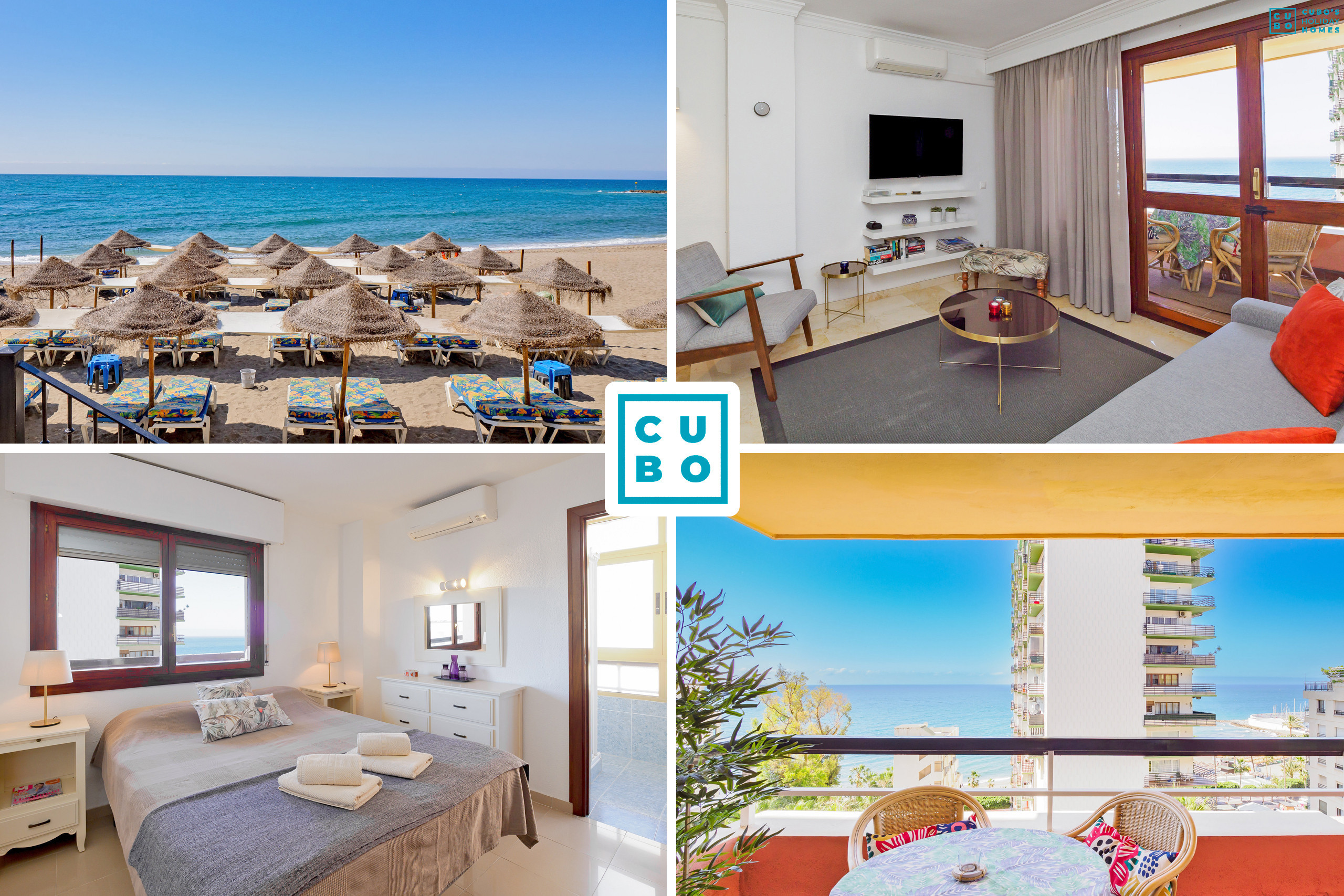 Apartamento vacacional en Marbella con vistas al mar