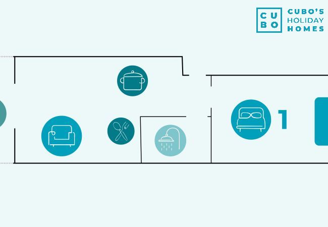 Apartamento en Benalmádena - Cubo's Beach Side Los Patos Apartment & Parking Apartamento en Benalmádena - Cubo's Beach Side Los Patos Apartment & Parking