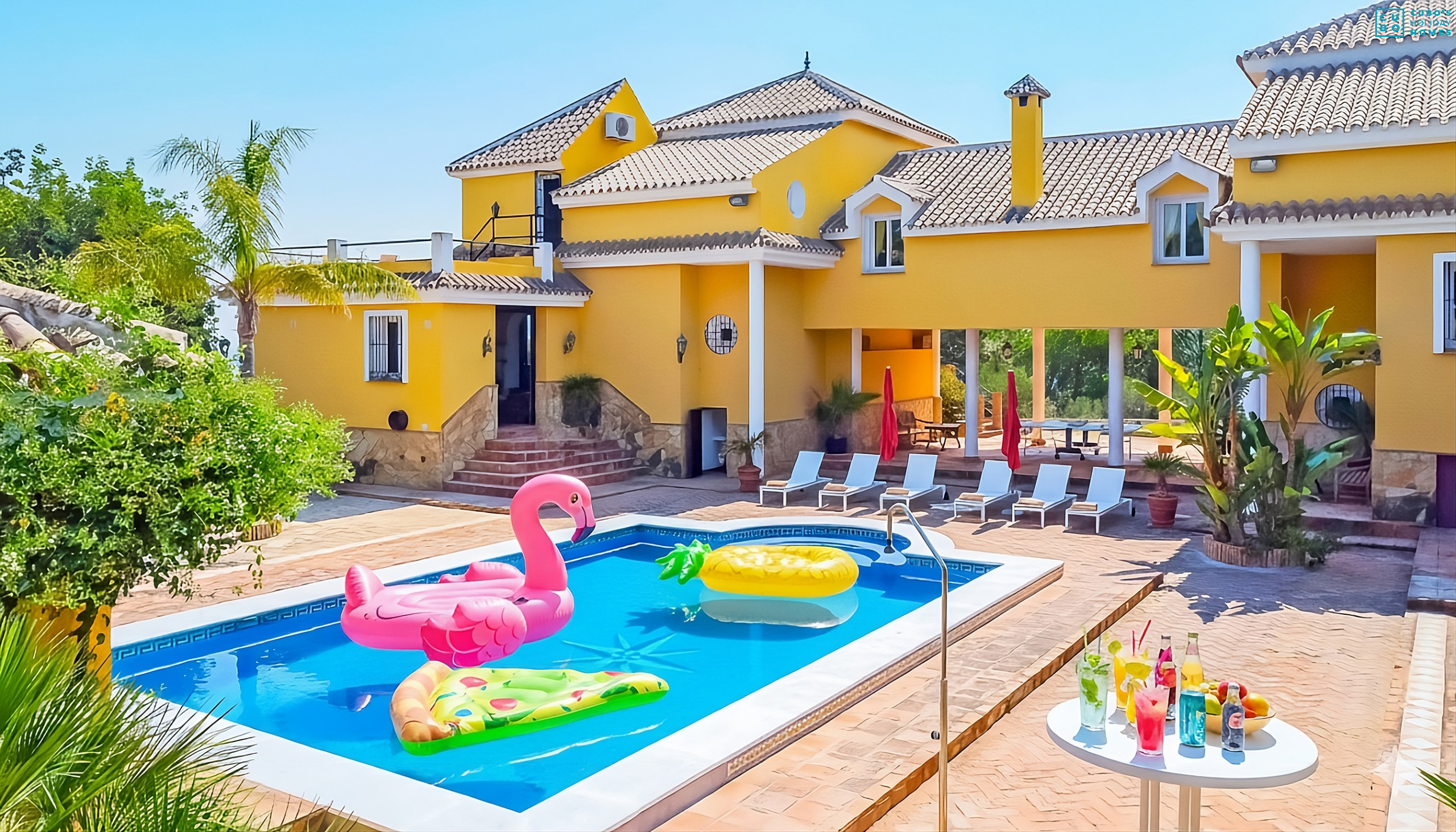 Villa vacacional con piscina en Alhaurín el Grande