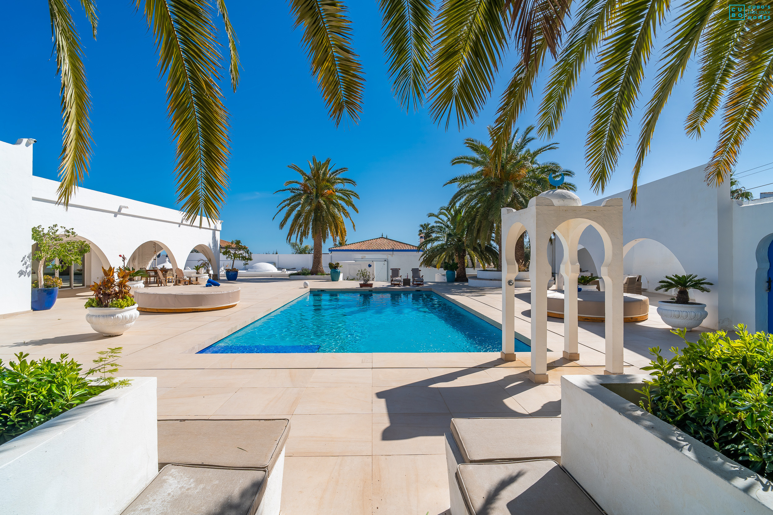 Villa vacacional con piscina en Torremolinos