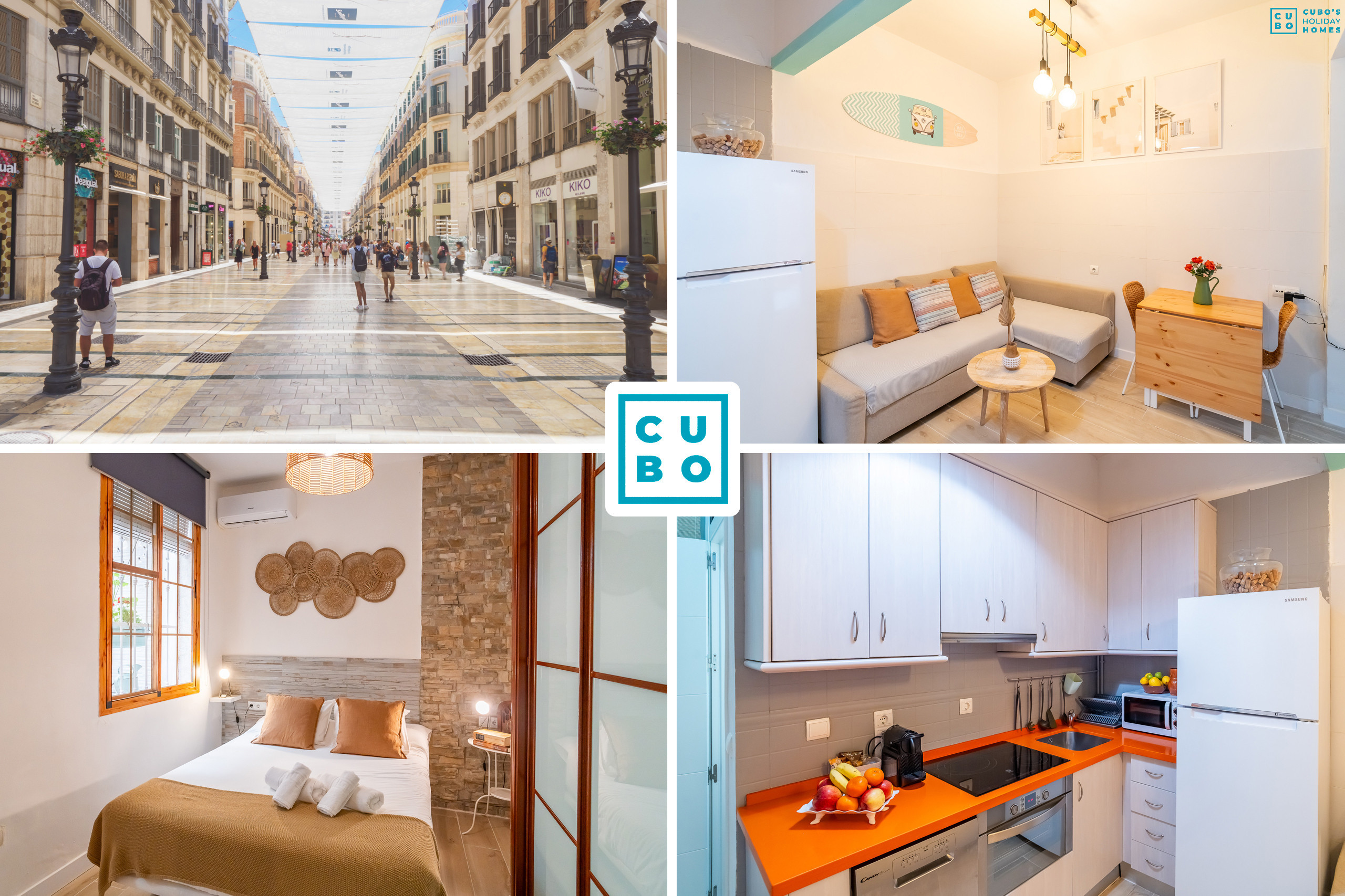 Apartamento en Málaga - Cubo's Central Malaga Apartment