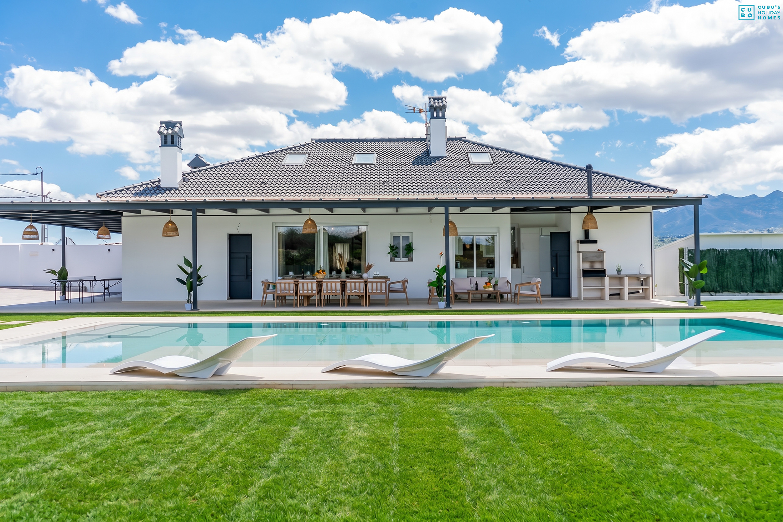 Villa vacacional con piscina en Alhaurín el Grande