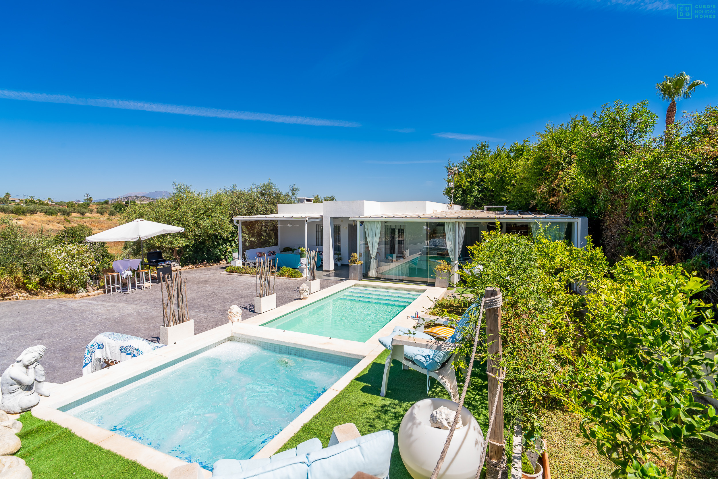 Casa rural con piscina en Alhaurín el Grande